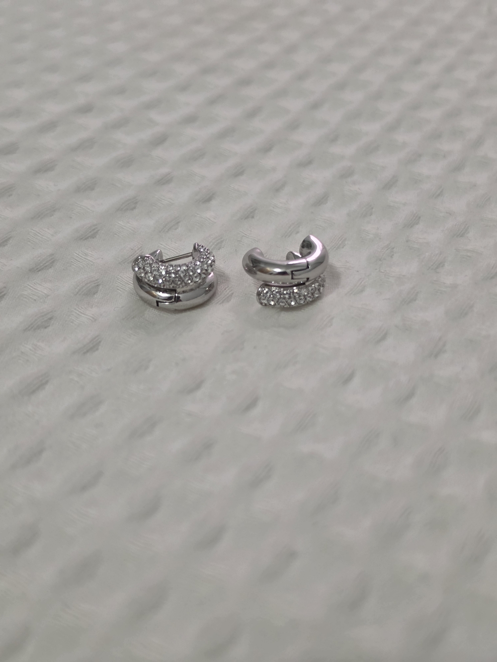 Swarovski Dextera hoop earrings